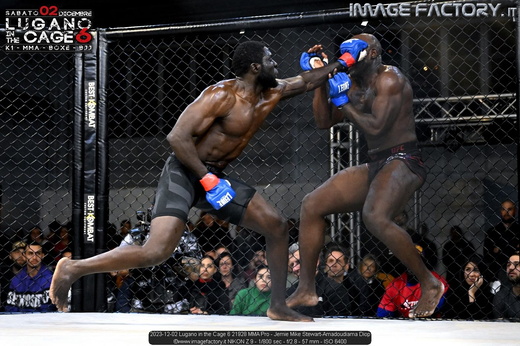 2023-12-02 Lugano in the Cage 6 21928 MMA Pro - Jemie Mike Stewart-Amadoudiama Diop